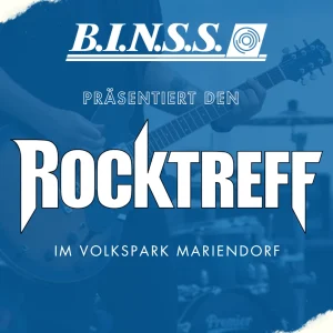 B.I.N.S.S. unterstützt den Rocktreff: Musikspaß mit Sicherheitsgarantie